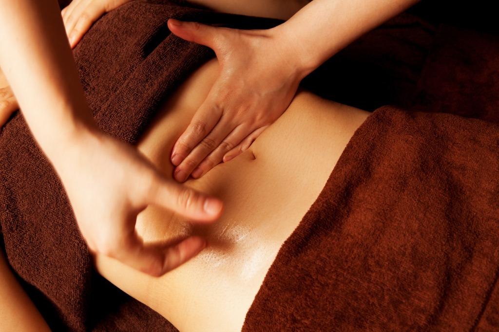 バリ式の<br />オイルマッサージ